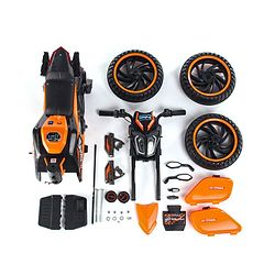 Babyhug KTM Three Wheel Battery Operated Ride On Bike - Orange