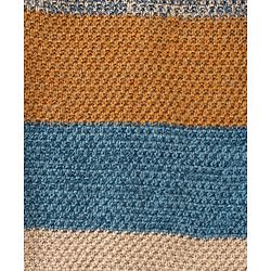 Babyhug Sleeveless Knit Sweater Striped - Multicolour