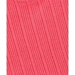 Babyhug Cotton Sleeveless Thermal Vest Solid - Coral
