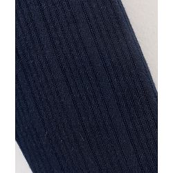 Babyhug Full Length Solid Thermal Pant - Dark Navy Blue