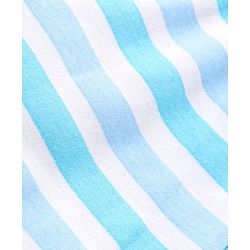Babyhug 100% Cotton Bootie Leggings Striped Pack of 3 - Blue