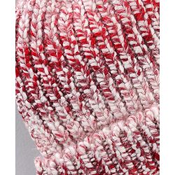 Babyhug Woollen Cap Red - Diameter 10 cm