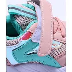 Cute Walk by Babyhug Velcro Closure Sport Shoes- Pink