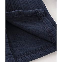 Babyhug Full Sleeves Thermal Vest - Dark Navy