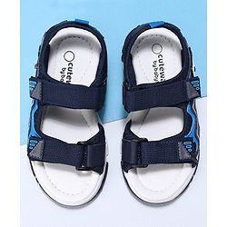 Cute Walk by Babyhug Casual Sandals With Velcro Closure - Blue