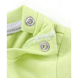 Babyhug Full Sleeves Cotton Tee Animal Print- Green