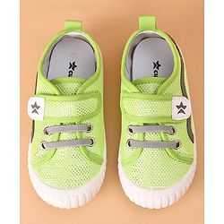 Cute Walk by Babyhug Casual Shoes with Velcro - Green