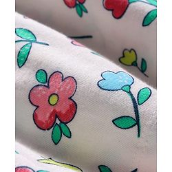 Babyhug 100% Cotton Sleevelees Shine Print Frock - Pink