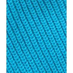 Babyhug Woollen Cap Solid Blue - Diameter 7 cm