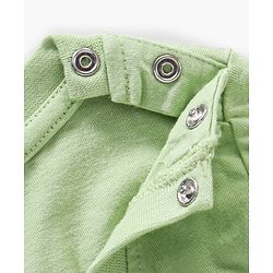 Babyhug Cotton Knit Full Sleeves Cartoon Lions Printed Night Suit Pack of 2 - Green Blue