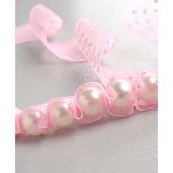 Babyhug Free Size Pearl Necklace with Bracelet Set Pack - Pink