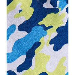Babyhug Cotton Knit Full Length Solid & Camouflage Printed Lounge Pants Pack Of 3 - Multicolour