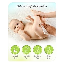 Babyhug Naturals Vitamin Wet Wipes - 72 Pieces