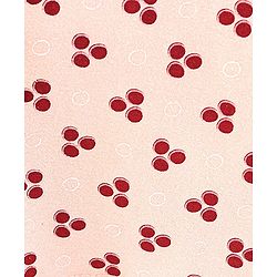 Babyhug 100% Cotton Half Sleeves Solid Color Frock with Bow Applique and Small Circle Print Pack of 2 - Red Peach