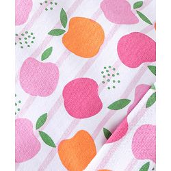 Babyhug 100% Cotton Cap Pink - Diameter 14.5 cm