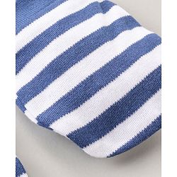 Babyhug 100% Cotton Mitten & Booties Cap - Diameter 10 cm