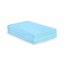 Babyhug Disposable Diaper Changing Mat Medium 10 Pieces - Blue