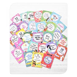 Babyhug Pregnancy Milestone Cards - English
