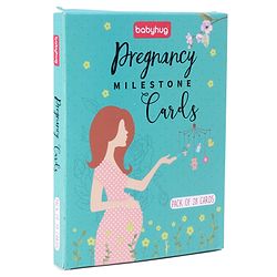 Babyhug Pregnancy Milestone Cards - English