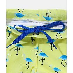 Babyhug Swimming Trunk Duck Print - Yellow