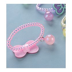 Babyhug Free Size Bow Rubber Bands Set of 5 - Multicolor
