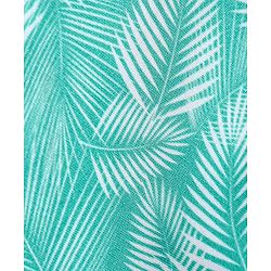 Babyhug Swimming Trunk Tropical Print - Sea Blue