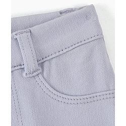 Babyhug Full Length Jeggings Solid - Blue