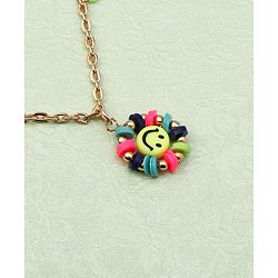Babyhug Free Size Neck Piece & Bracelet Set- Multicolor