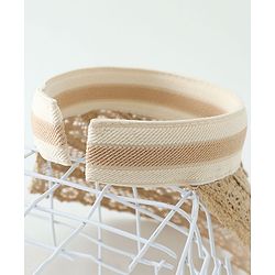 Babyhug Crochet Straw Hat Brown - Diameter 37 cm
