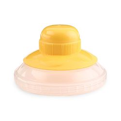 Babyhug Milk Powder Container 4 Racks 75 ml each - Blue Pink Yellow