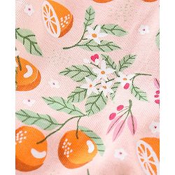 Babyhug 100% Cotton Sleeveless Onesie Floral Print - Pink