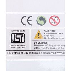 Babyhug Premium City Concept 260 Pcs Blocks with Base Plate| Creative Construction Set and Interlocking Toy| Educational and Learning Toy for Children| BIS Certified| Non-Toxic