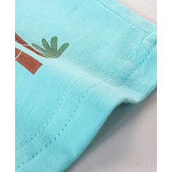Babyhug Cotton Knit Full Sleeves Night Suit Dino Print - Blue