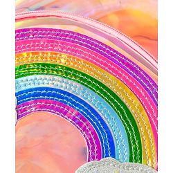 Babyhug Rainbow Design Fashion Backpack - Multicolour