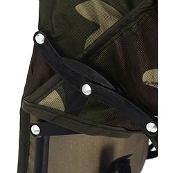 Babyhug Plug & Play Apache Tricycle with Parental Handle and Printed Canopy Military Theme - Green
