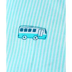 Babyhug Cotton Boxers Checks & Dino Print Pack of 3- Orange & Blue