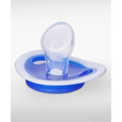 Babyhug Orthodontic Silicone Soother with Hygienic - Purple Cover Pack of 2 | BPA-Free |Baby Safe Pacifier |0+ Months