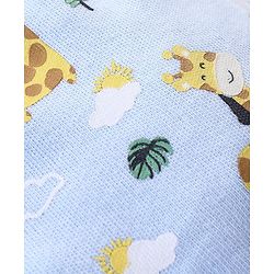 Babyhug 100% Cotton Striped Mittens - Pack of 3