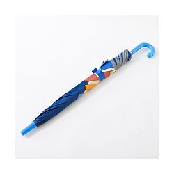 Babyhug Cartoon Animal Print Umbrella Free Size - Navy Blue