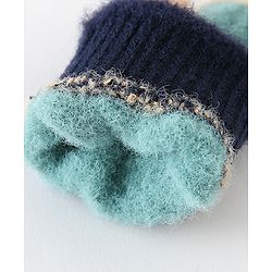 Babyhug Gloves With Crocodile Patch - Green