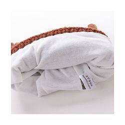 Babyhug Woolen Cap Horn Design - Brown