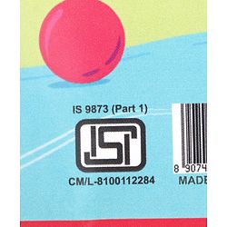 Babyhug 50 Pcs 7 cm Soft Plastic Ball Pack | BPA-Free Colorful Balls for Kids | Safe & Lightweight Play Balls for Ball Pits, Tents, Pools & Indoor Play |Soft-Edged |Multicolor Balls | BIS Certified