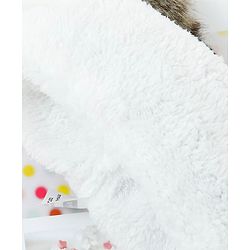 Babyhug Pom Pom Woollen Cap Large Size - Black