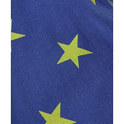 Babyhug Cotton Half Sleeves Night Suit Stars Print- Blue
