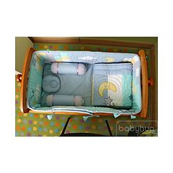 Babyhug Joy Cradle With Mosquito Net - Natural