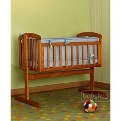 Babyhug Joy Cradle With Mosquito Net - Natural