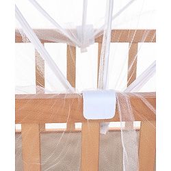Babyhug Joy Cradle With Mosquito Net - Natural