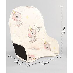 Baby Stroller/Highchair/Car Seat Cushion Protective Film Breathable Cushion - Pink