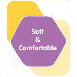 Babyhug Advanced Pant Style Diapers Large (L) Size - 5 Pieces, Honeycomb Technology, Cottony Soft Diaper with 3D Leak Guard, Latex & Alcohol Free, Anti-rash & Gentle