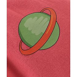 Babyhug Cotton Knit Full Length Diaper Pants Planets Print Pack of 3 - Multicolour
